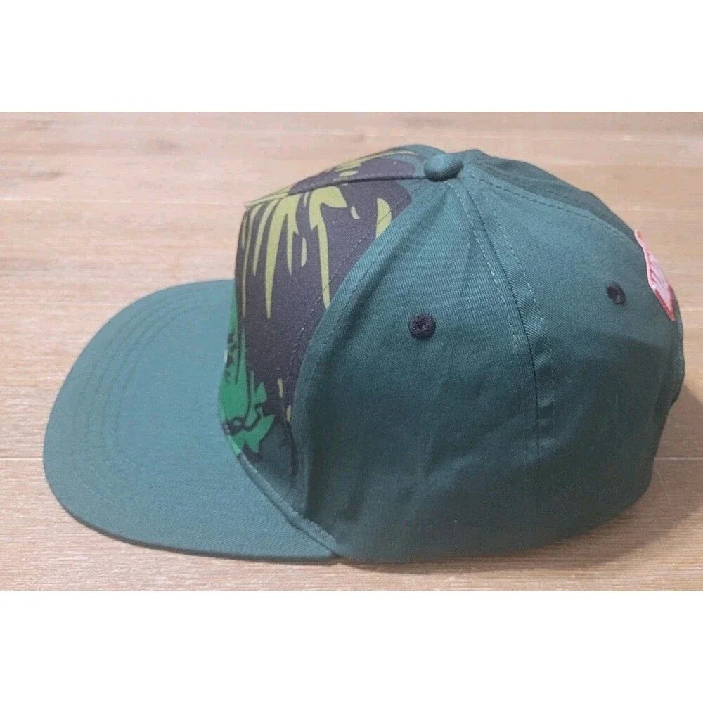 Marvel Comics The Incredible Hulk Hat Green 8-12 Yr Old Youth Cap Snapback